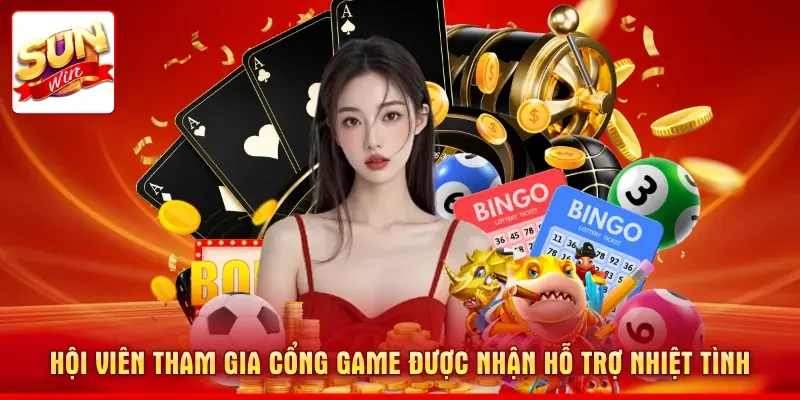 Hội viên tham gia cổng game được nhận hỗ trợ nhiệt tình